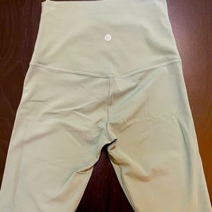 Lululemon align shorts tidewater teal size 4